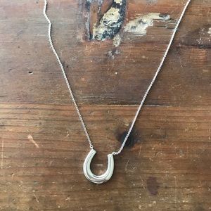 Tiffany & Co Sterling Silver Horseshoe Necklace